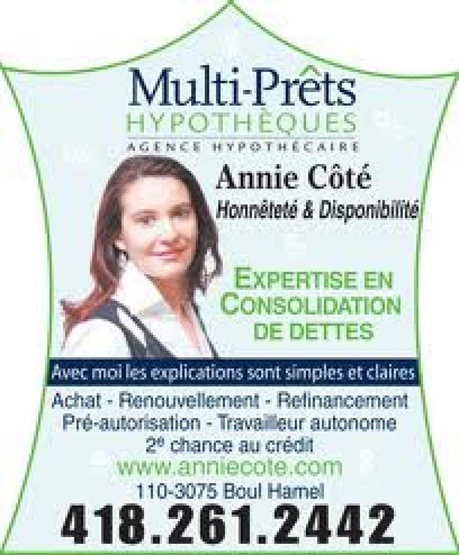 Annie Côté Multi-Prêts Courtier Hypothécaire Logo